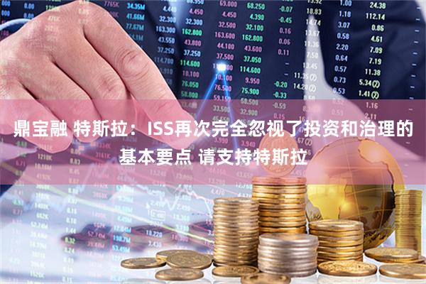鼎宝融 特斯拉：ISS再次完全忽视了投资和治理的基本要点 请支持特斯拉